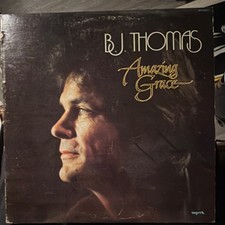 vinyl record, B.J. Thomas, LP, Amazing Grace, Myrrh, Gospel, 12