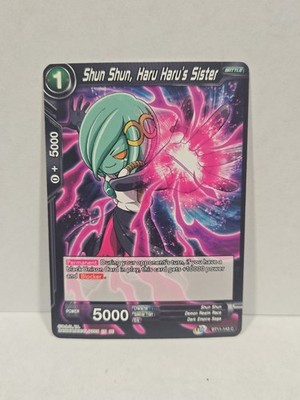 Dragon Ball Super Card Game Shun Shun, Haru Haru's Sister Vermilion Bloodline...