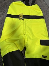 OCCUNOMIX Insulated Bib Overalls: , 7 Pocket Winter High Visibility Reflective