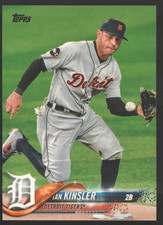 2018 Topps Baseball  #330a - Ian Kinsler - Detroit Tigers  (3924)