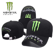 Monster Energy Baseballkappe Snapback Mütze schwarz verstellbar kostenloser Versand