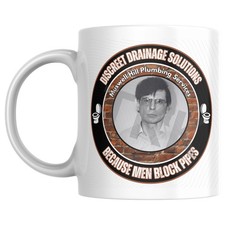 15oz Mug Serial Killer Dennis Nilsen Plumbing Satire Parody True Crime Gifts