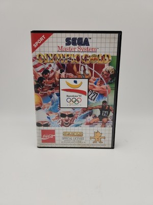 Sega Master System Olympic Gold Mega Cartridge Modul in OVP Box