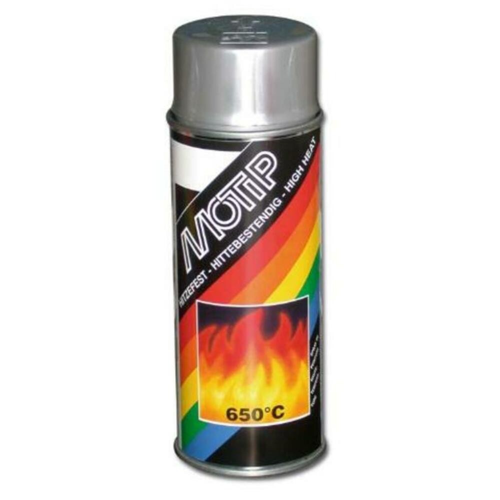 Motip High Temperature Silver Paint For Motorcycle Parts Accessories