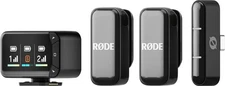 Rode Wireless Micro Camera Microphone Kit - USB-C, Black