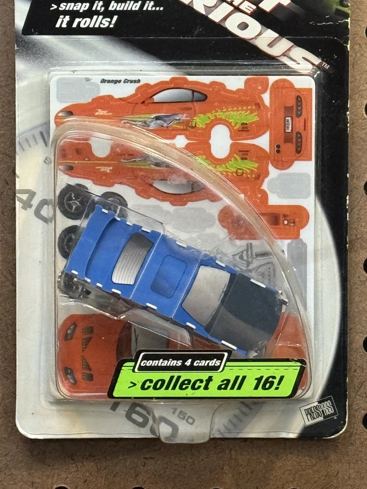 2003 Racing Champions The FAST And THE FURIOUS PRESS PASS D3 Model Blue - Image 3 of 4