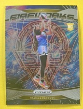Kamilla Cardoso 2024 Panini Prizm WNBA FIREWORKS INSERT Rookie #4 CHICAGO SKY