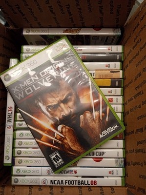 X-Men Origins: Wolverine  Xbox 360 Game Lot see PICS