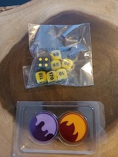 Pokemon Prismatic evolutions damage counter dice. Unopened. Unuse New and Sealed