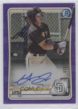 2020 Bowman Chrome Prospects Purple Refractor /250 Grant Little #CPA-GL Auto 0c6
