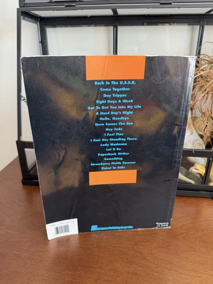 THE BEATLES GUITAR BOOK Guitar Sheet Music Tab 17 Songs Hal Leonard Used - Image 3 of 3