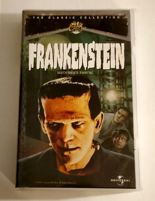 Frankenstein - Restaurierte Fassung - Universal - The Classic Collection - VHS
