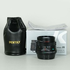 PENTAX HD FA 77mm F1.8 Limited Black Prime Lens K Mount w/ Case Box From JAPAN