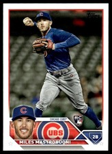 2023 Topps Miles Mastrobuoni Rookie Chicago Cubs #592