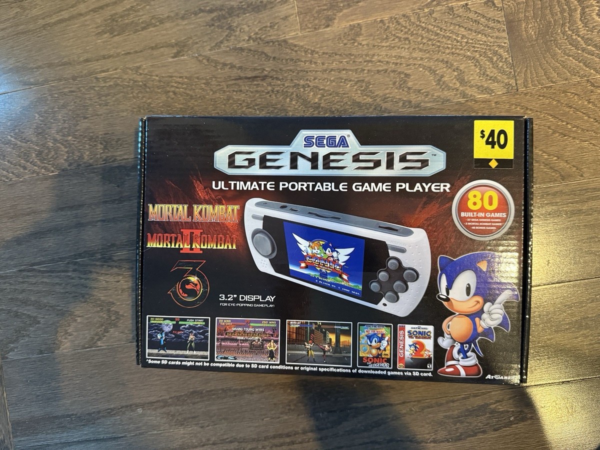 SEGA Genesis Ultimate Portable Game Player with 85 Games