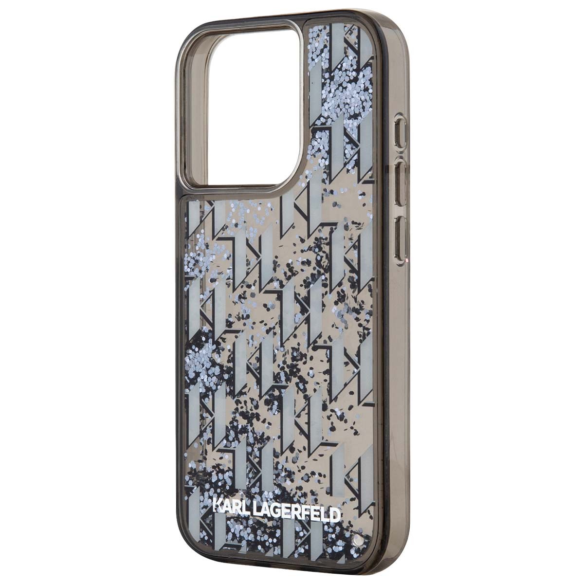 Coque pour iPhone 15 Pro Max paillettes et monogramme de qualité supérieure