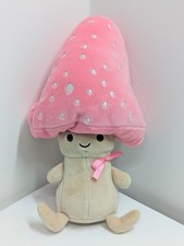 Jellycat Fun Guy Pattie Mushroom Rare Genuine Collector's Item
