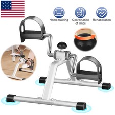 Mini Portable Pedal Exercise Machine Desk - Leg Arm Circulation and Strength