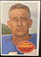 1960 Topps - Charlie Conerly #72