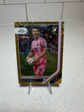 2026 Topps Chrome MLS Luis Suarez Gold Wave Refractor /50 Inter Miami CF