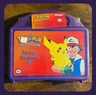 1999 Vintage Nintendo Pokemon Sticker Treasure Kit Toy Box (Factory Sealed) NOS