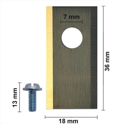 30 Stück Titan Ersatz Messer Klingen Set für Einhell FREELEXO 1200 LCD BT Mäh...