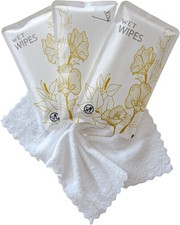   Extra Thick Microfiber Body Wipes 20 Count  Individually Wrapped, Unscented
