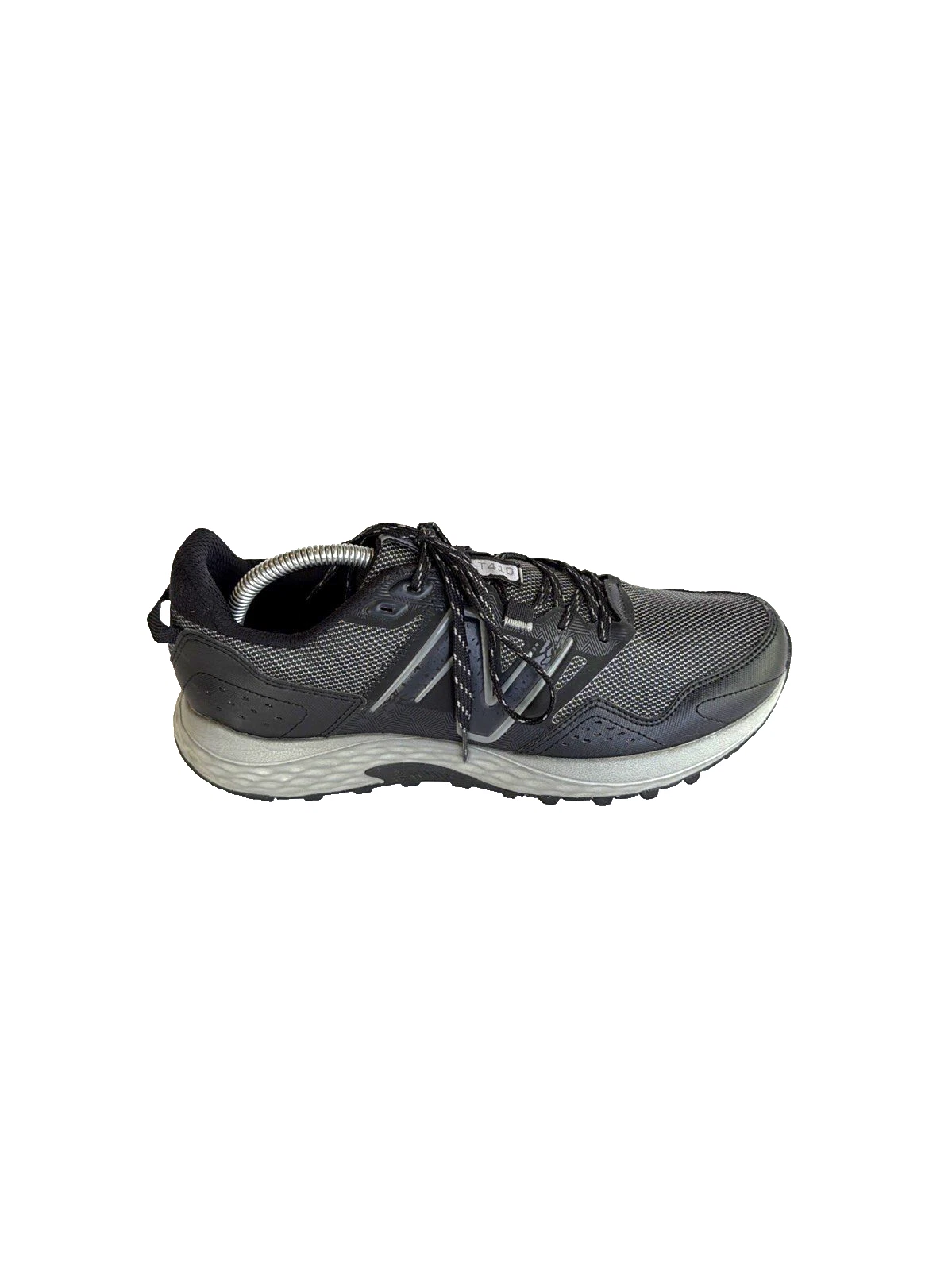 New Balance 410 V8 Black & Gray Sneakers Trail Running Shoes Men Size 9.5 D
