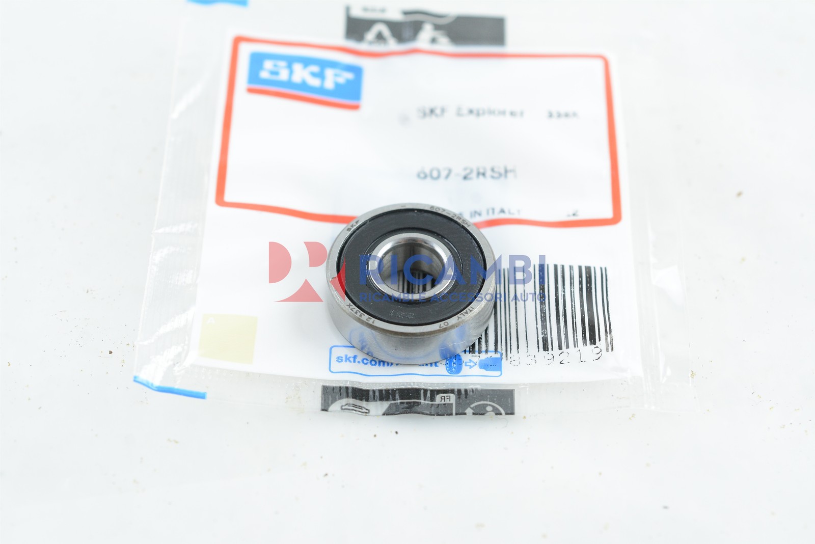 SKF Sealed Rigid Ball Bearing 607-2RSH 7x19x6