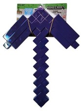 2024 Disguise Minecraft Purple Iridescent Pickaxe Halloween Costume Toy 16" New