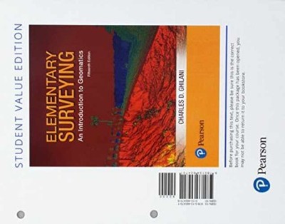 Elementary Surveying: An - Loose Leaf, by Ghilani Charles - Very Good