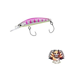 NUOVO Daiwa Minnow/Lure PRESSO Double Clutch 45F1 Pink Yamame Chartberry