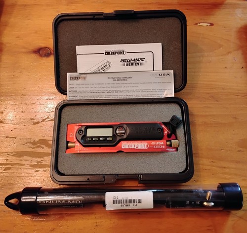 Checkpoint Inclo-Matic Series Professional Digital Level: Red: With Magnum-MB