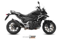 Mivv Suono Auspuff Edelstahl Schwarz Passend FüR Honda Nc 750 S / X 2014-2015