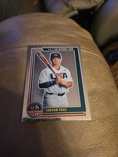 2022 Panini USA Baseball Stars & Stripes Carson Page USA #81