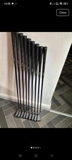 Mizuno T-Zoid 9 Club Iron Set Right-Handed Regular Graphite  Blue shafts