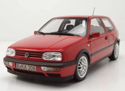 NOREV - Voiture de 1996 couleur rouge – VW Golf GTI - 1/18 - NOREV188418 - Photo 1/4