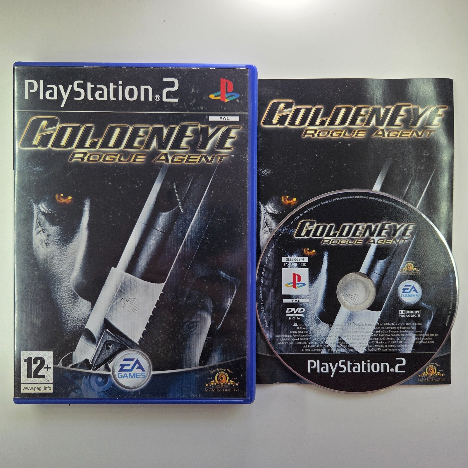 GoldenEye: Rogue Agent PS2 Complete Tested🎮 Multibuy Deal