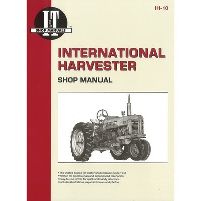 IHC 300 350 400 400D W400 W400D 450 450D W450 Traktor workshop manual I&T