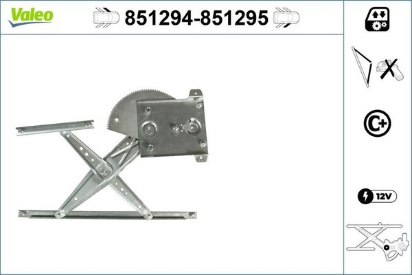 Valeo 851294 Fensterheber Vorne Links FüR Toyota-image