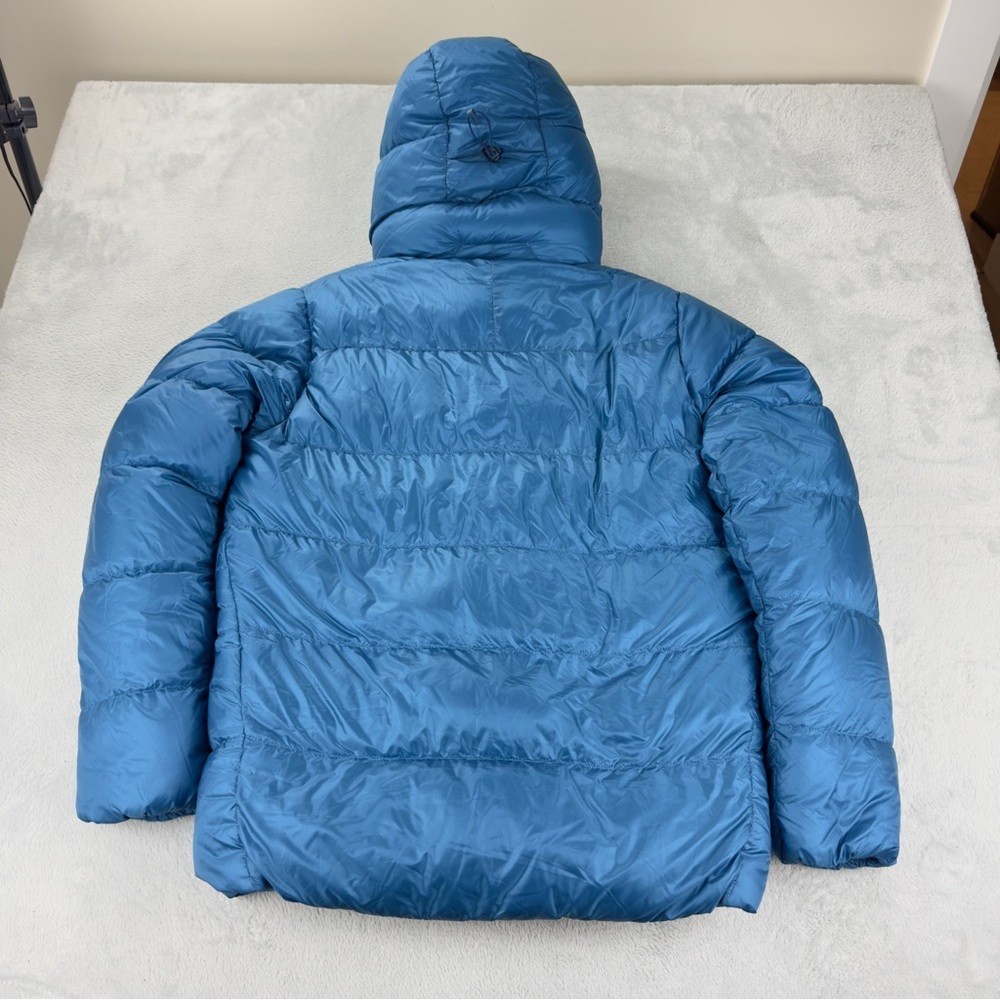 Patagonia NWT Men's Size Medium Fitz Roy Down Parka Balkan Blue 84571 Style thumbnail 6