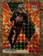 2020 Panini Mosaic Sam Darnold #156 GOLD REACTIVE Prizm Seahawks Super Bowl MVP?
