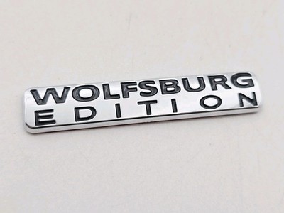 VW VOLKSWAGEN JETTA WOLFSBURG EDITION REAR SIDE EMBLEM LOGO BADGE SYMBOL