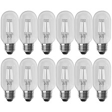40-Watt Equivalent T14 Dimmable Straight Filament Clear Glass E26 Vintage Edison
