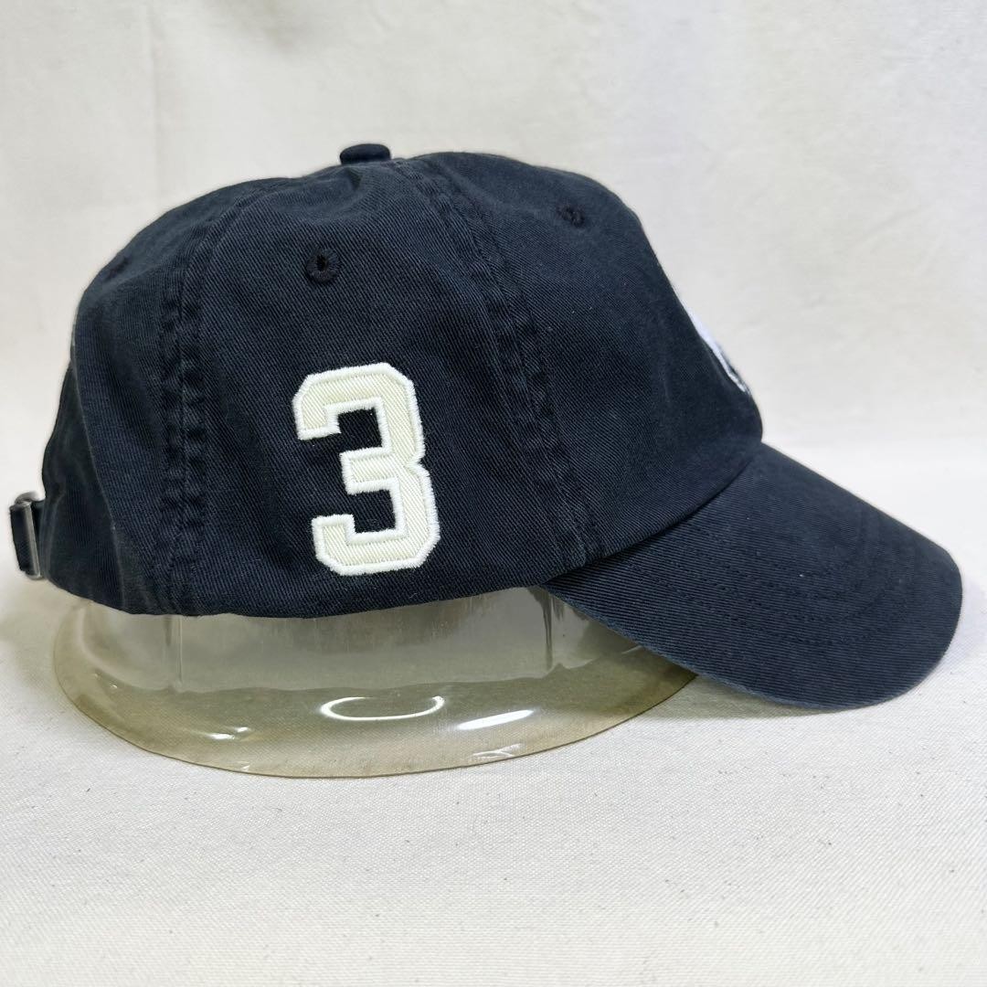 POLO Ralph Lauren berretto nero taglia gratuita grande PONY raro