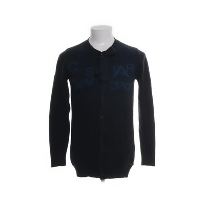 G-Star Raw, Strickjacke, Herren, Größe: M, Blau, Angora/Wolle, Print #5jL