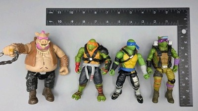 Teenage Mutant Ninja Action Figure 2015 Lot of 4