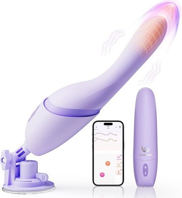 Automatic 10 Thrusting Dildo Sex Machine for Women Hands-Free Sex Toys  Heatin US | eBay