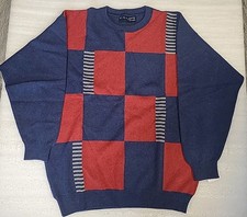 Vintage Pringle Nick Faldo Golf Jumper Retro Wool Sweater UK Large (281)