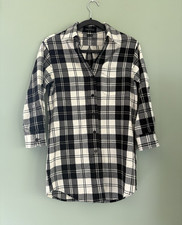 Theory Women s Seena Flannel Plaid Button-Up ...